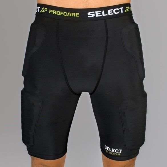 PADDED COMPRESSION SHORTS (BLACK)