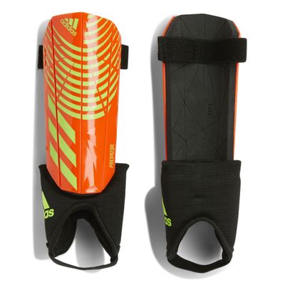 PREDATOR MATCH SHIN GUARD YOUTH (RED/LIME)