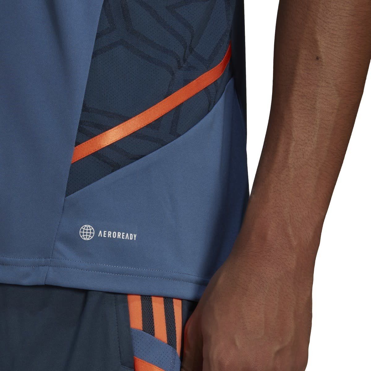 MANCHESTER UNITED 22/23 CONDIVO 22 TRAINING JERSEY (BLUE/ORANGE)