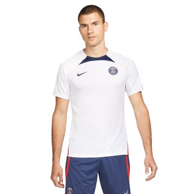 PSG 22/23 STRIKE TRAINING JERSEY (WHITE/NAVY) PSG 22/23 STRIKE TRAINING JERSEY (WHITE/NAVY)