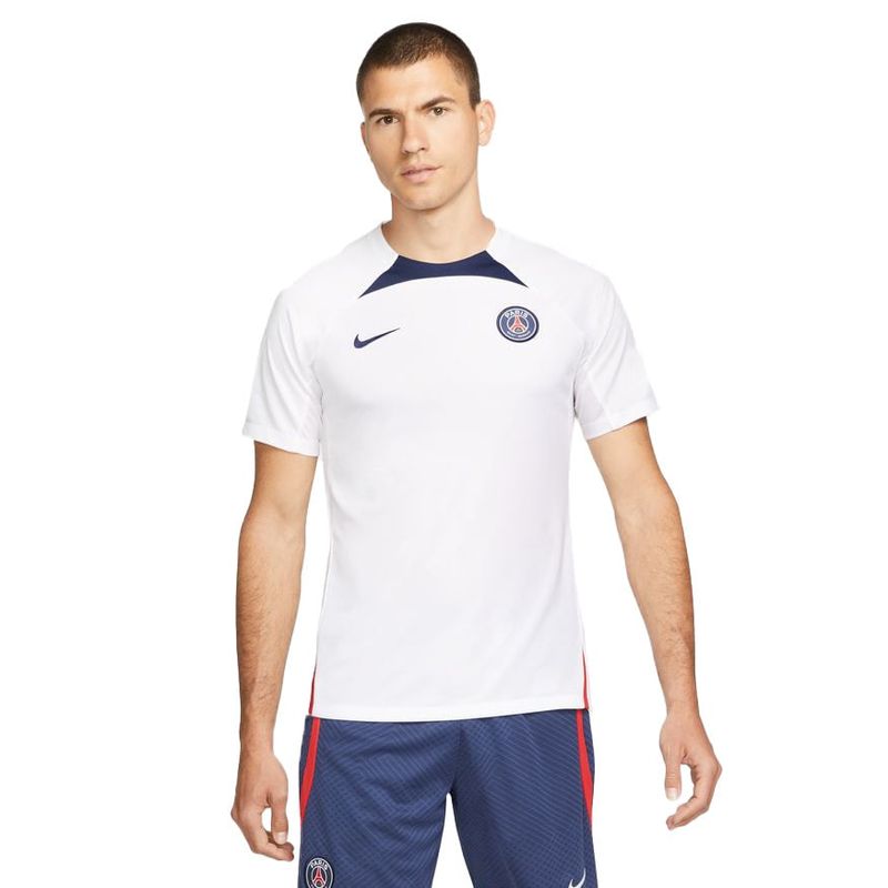 PSG 22/23 STRIKE TRAINING JERSEY (WHITE/NAVY) PSG 22/23 STRIKE TRAINING JERSEY (WHITE/NAVY)