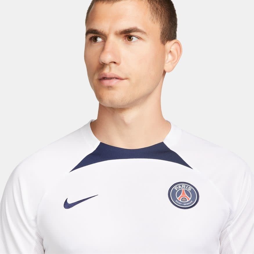 PSG 22/23 STRIKE TRAINING JERSEY (WHITE/NAVY)