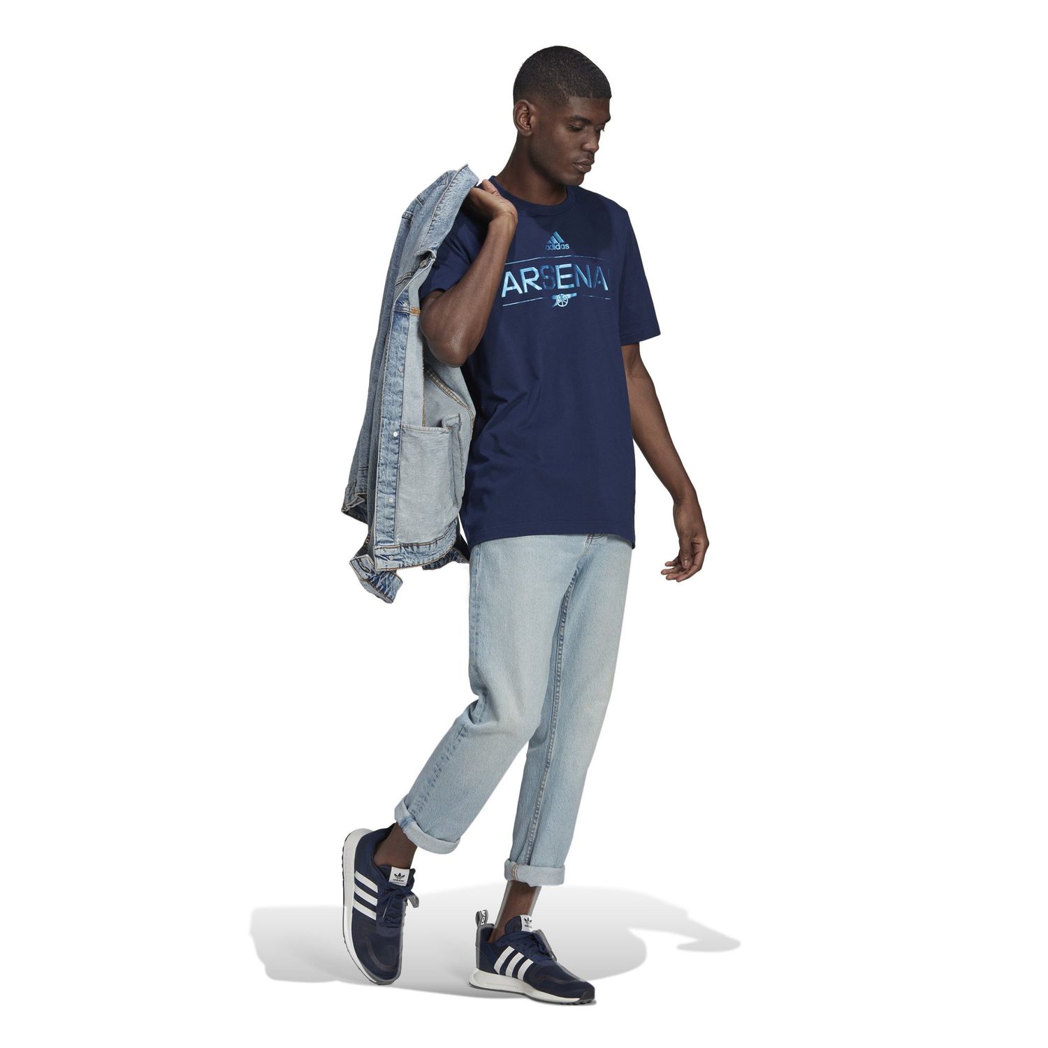 ARSENAL 21/22 GRAPHIC TEE (NAVY)