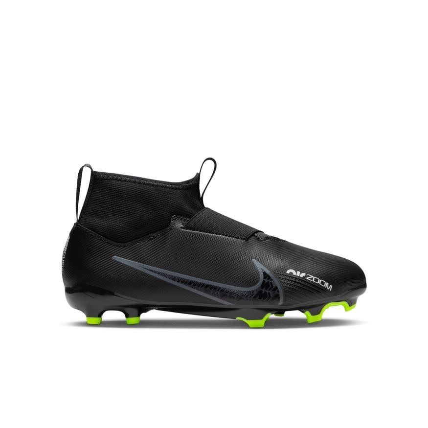 ZOOM MERCURIAL SUPERFLY 9 ACADEMY FG/MG JR (BLACK/WHITE)