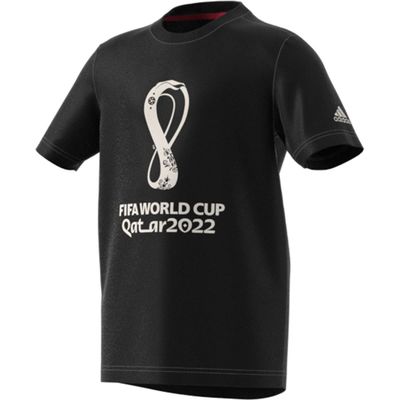 FIFA WORLD CUP 2022 GRAPHIC TEE YOUTH (BLACK)