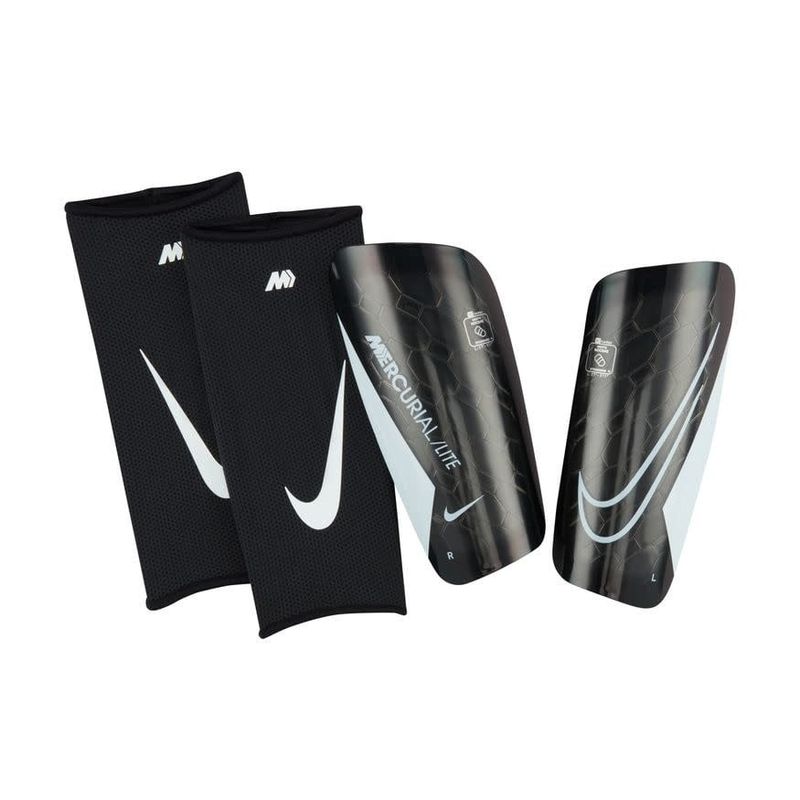 MERCURIAL LITE GUARD (BLACK/BLACK/WHITE)
