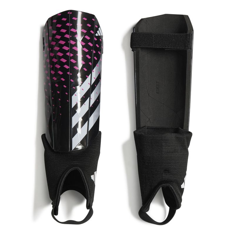 PREDATOR MATCH SHIN GUARD YOUTH (BLACK/PINK)