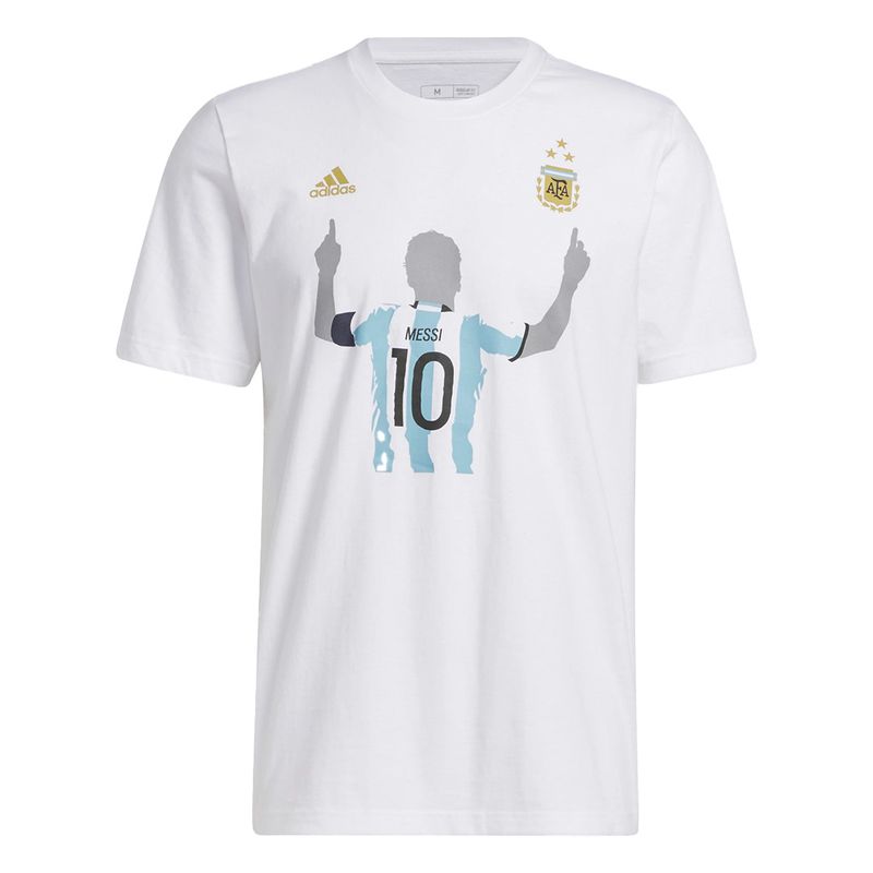MESSI ARGENTINA 2022 WINNERS TEE (WHITE)