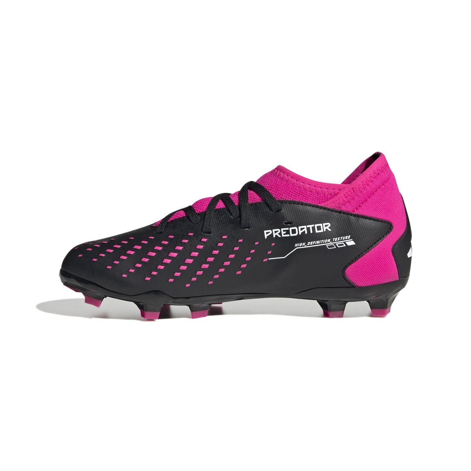 PREDATOR ACCURACY.3 FG JR (BLACK/PINK)