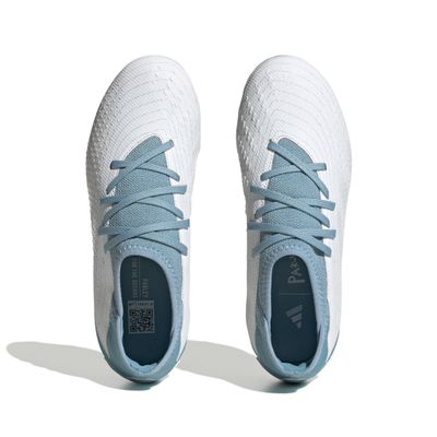 PREDATOR ACCURACY.3 FG JR (WHITE/AQUA)