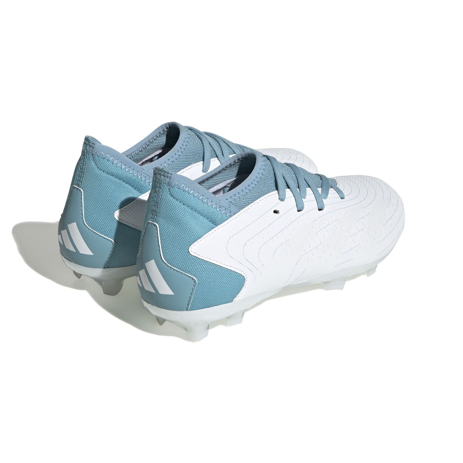 PREDATOR ACCURACY.3 FG JR (WHITE/AQUA)