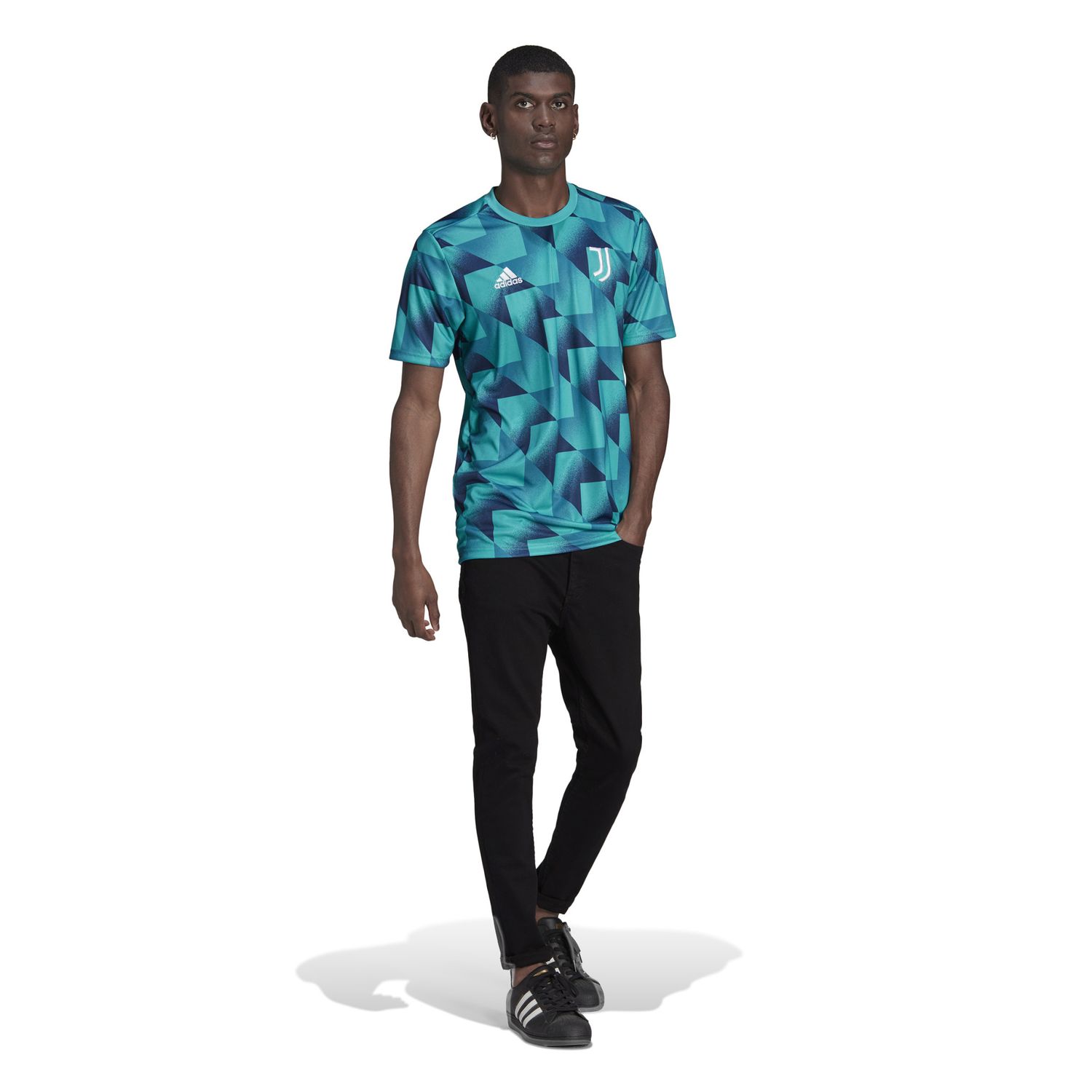 JUVENTUS 22/23 PREMATCH JERSEY (TEAL/NAVY)