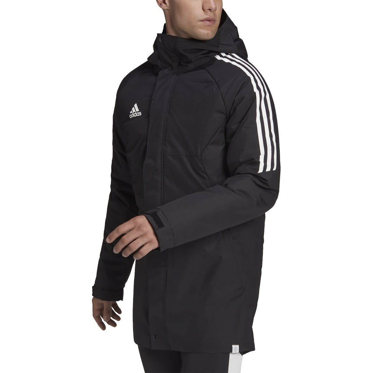 CONDIVO 22 STADIUM PARKA (BLACK/WHITE)
