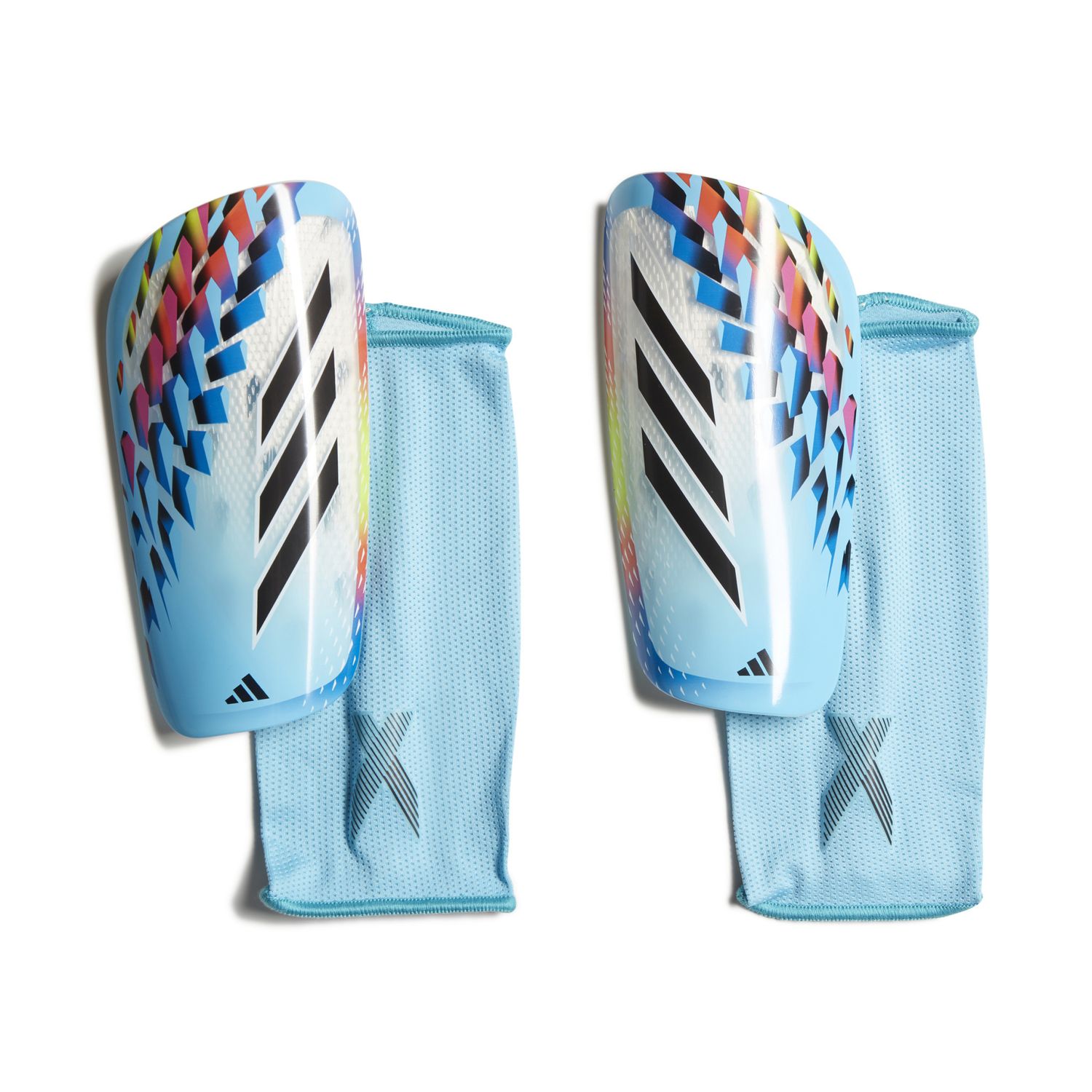 X LEAGUE SHIN GUARD (WHITE/MULTI)