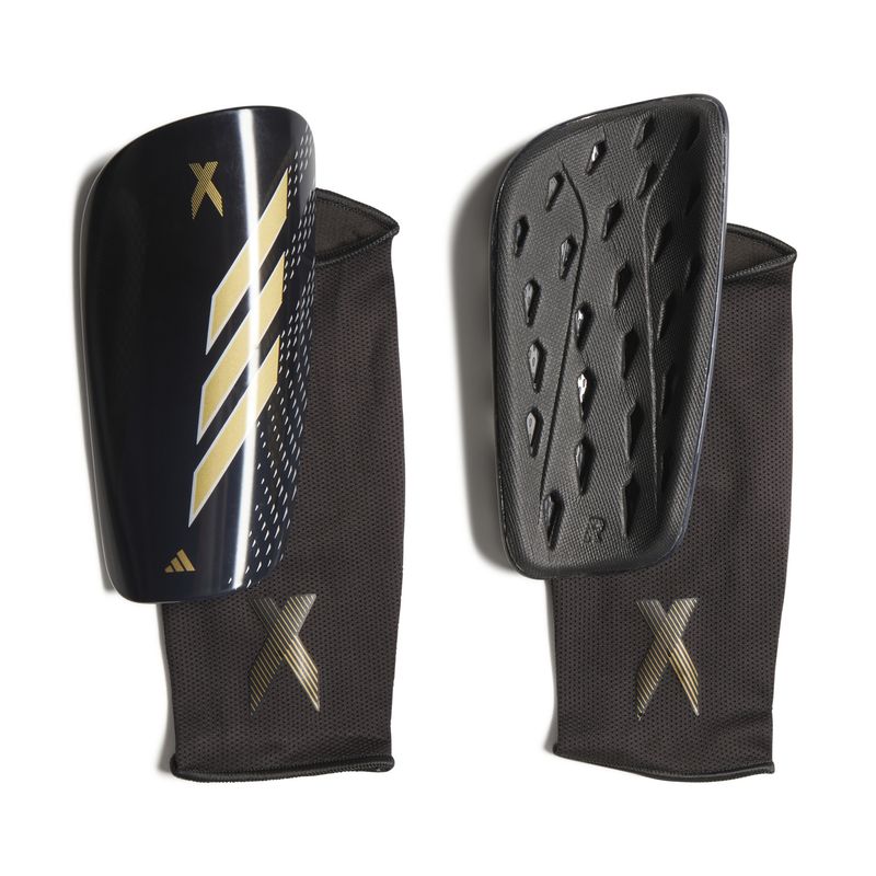 X LEAGUE SHIN GUARD (BLACK/GOLD)