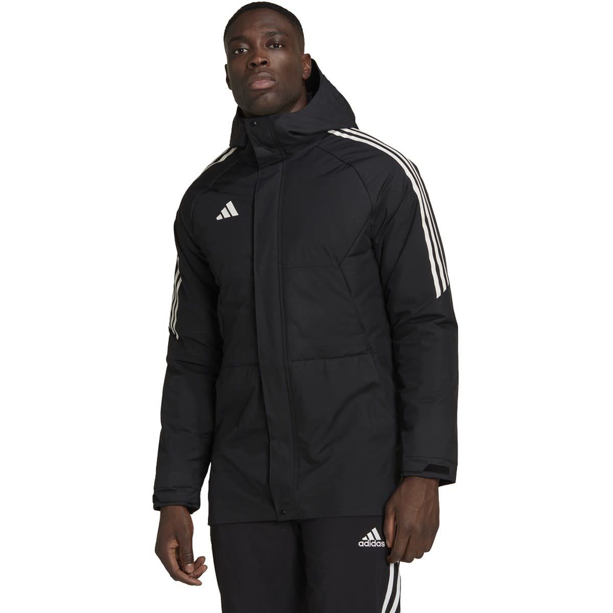 CONDIVO22 STADIUM PARKA JACKET (BLACK)