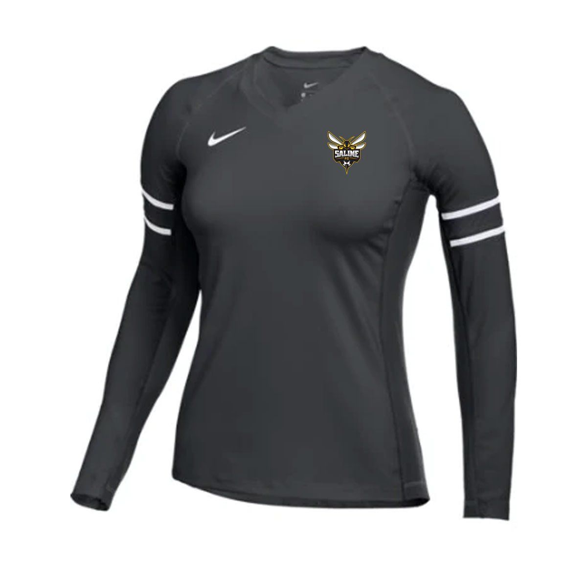 CLUB ACE LONGSLEEVE JERSEY WOMEN (SALINE) (BLACK)