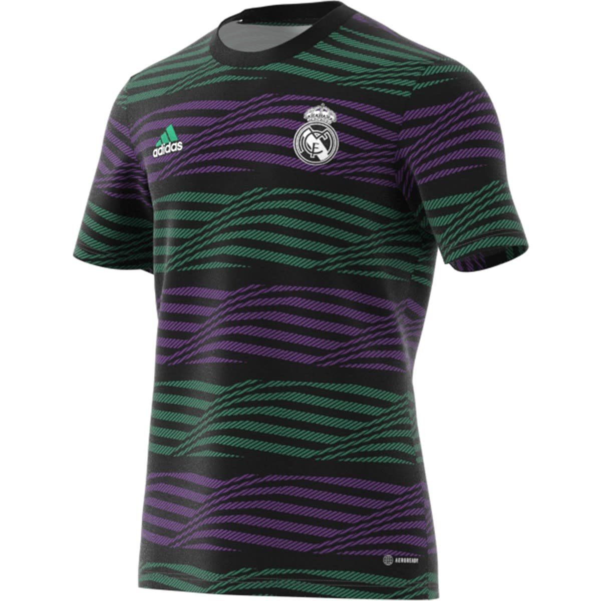 REAL MADRID 22/23 PREMATCH JERSEY (GREEN/PURPLE)