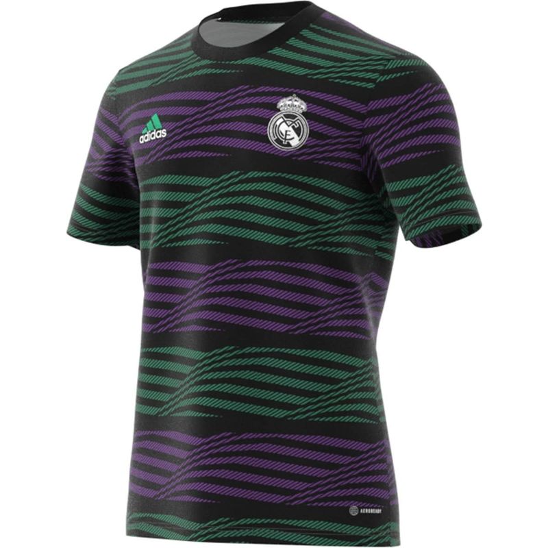 REAL MADRID 22/23 PREMATCH JERSEY (GREEN/PURPLE)