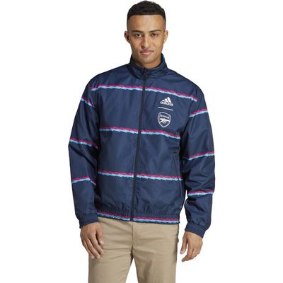 ARSENAL 22/23 REVERSIBLE ANTHEM JACKET (NAVY/SKY)