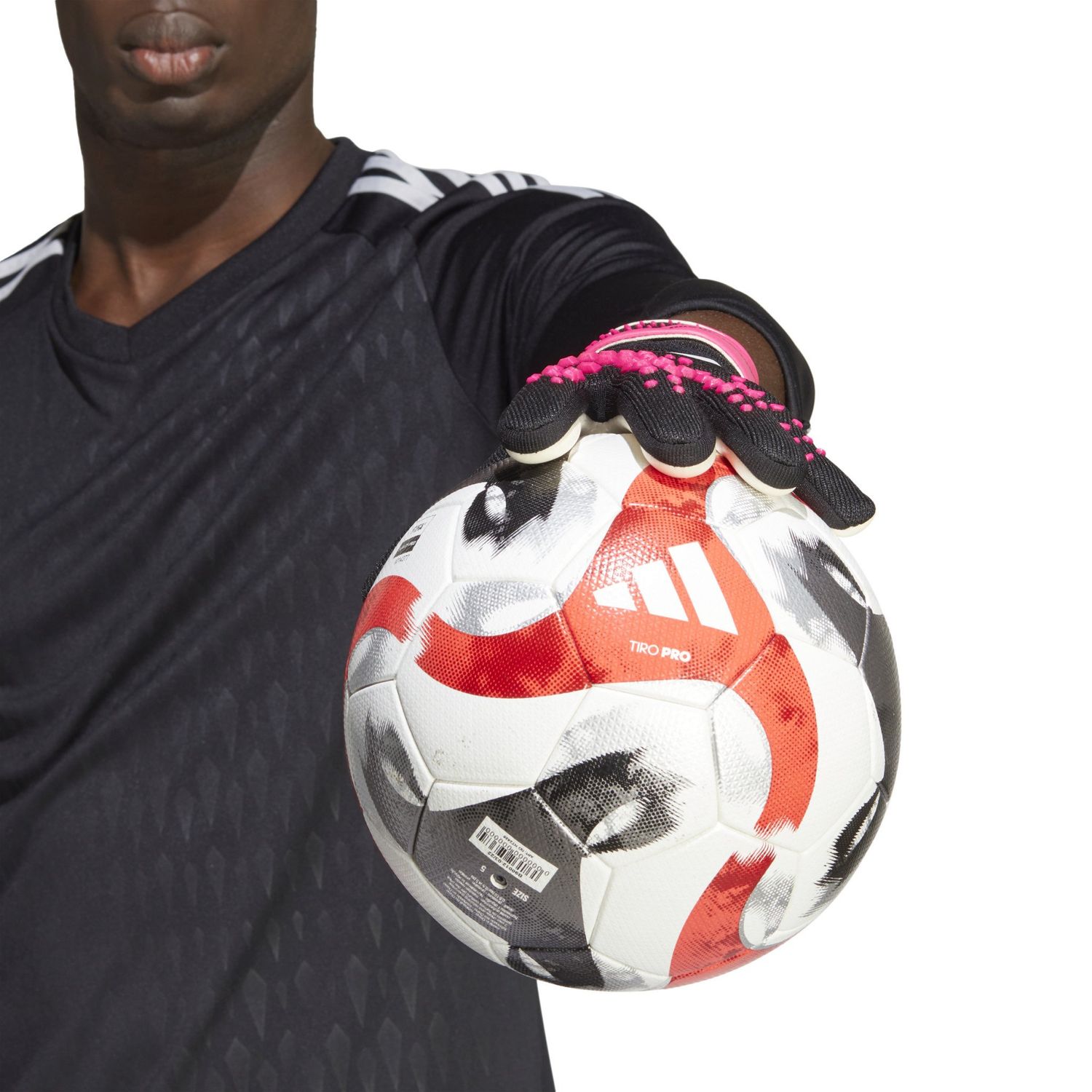 PREDATOR LEAGUE GLOVE (BLACK/PINK)