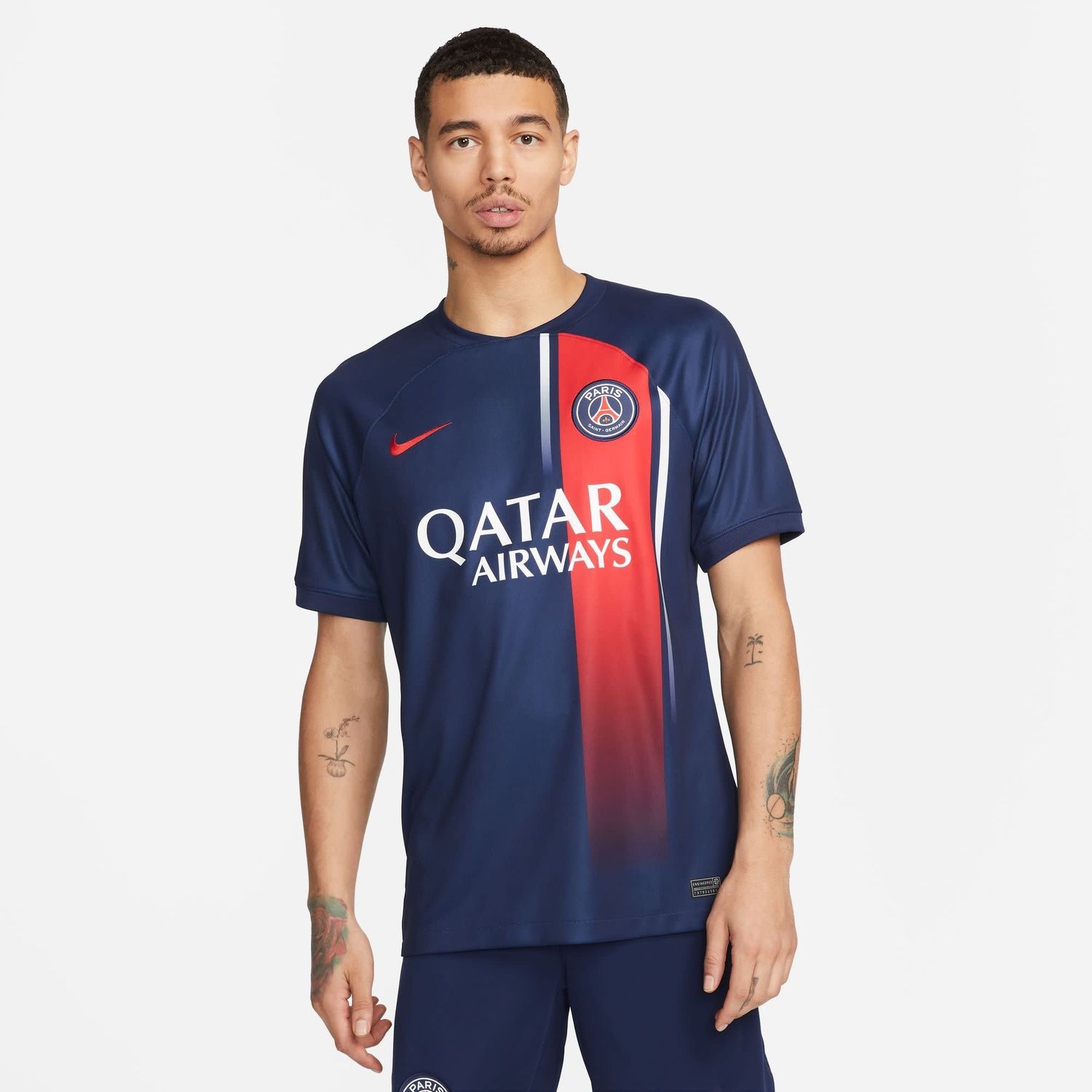 PSG 23/24 HOME JERSEY (NAVY/RED)