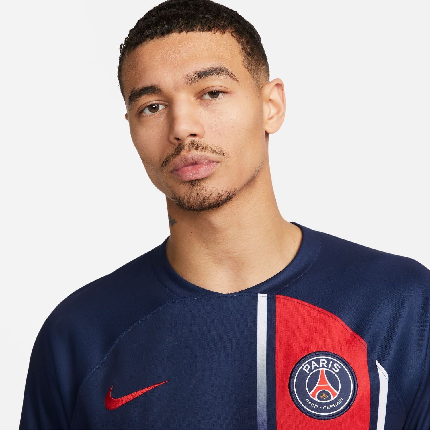 PSG 23/24 HOME JERSEY (NAVY/RED)