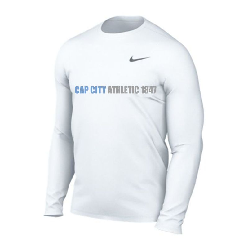 LEGEND L/S TEE (CAP CITY) (WHITE)