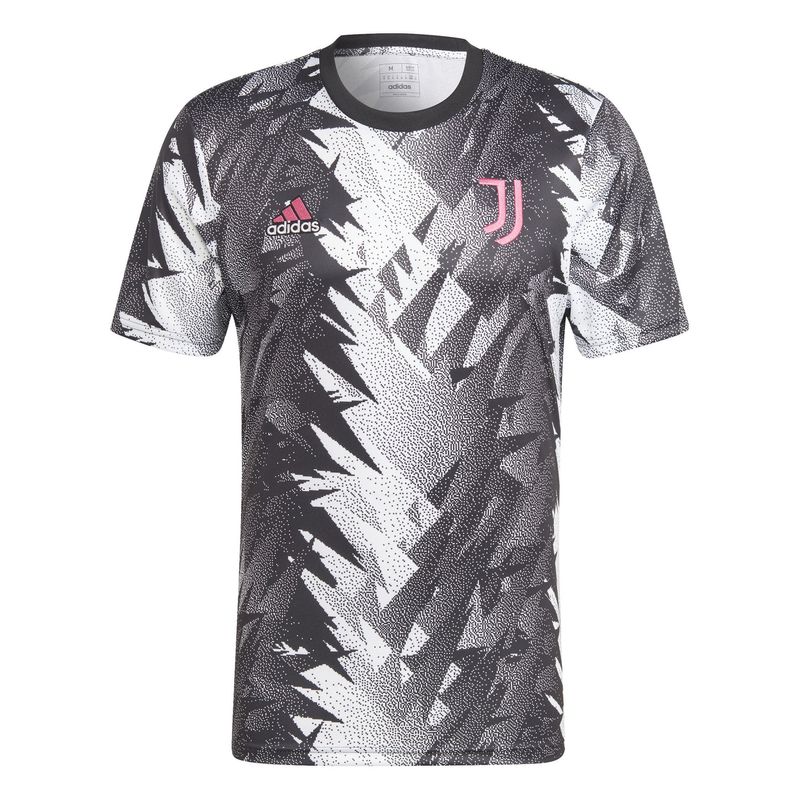 JUVENTUS 22/23 PREMATCH JERSEY (BLACK/WHITE/PINK)