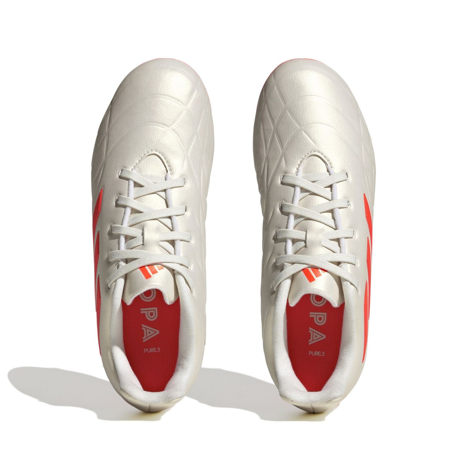 COPA PURE.3 FG JR (WHITE/ORANGE)