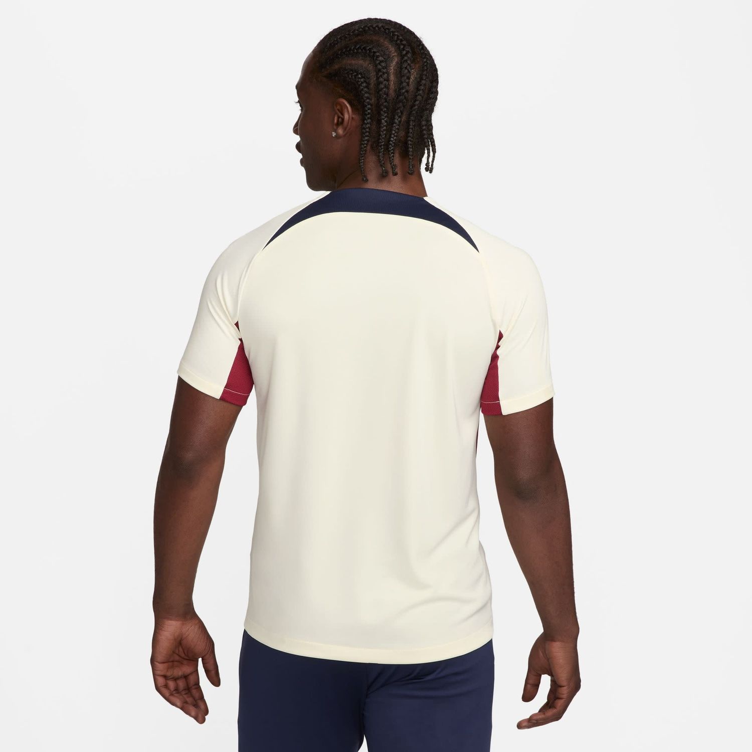 PSG 23/24 STRIKE TRAINING JERSEY (SAND/NAVY)