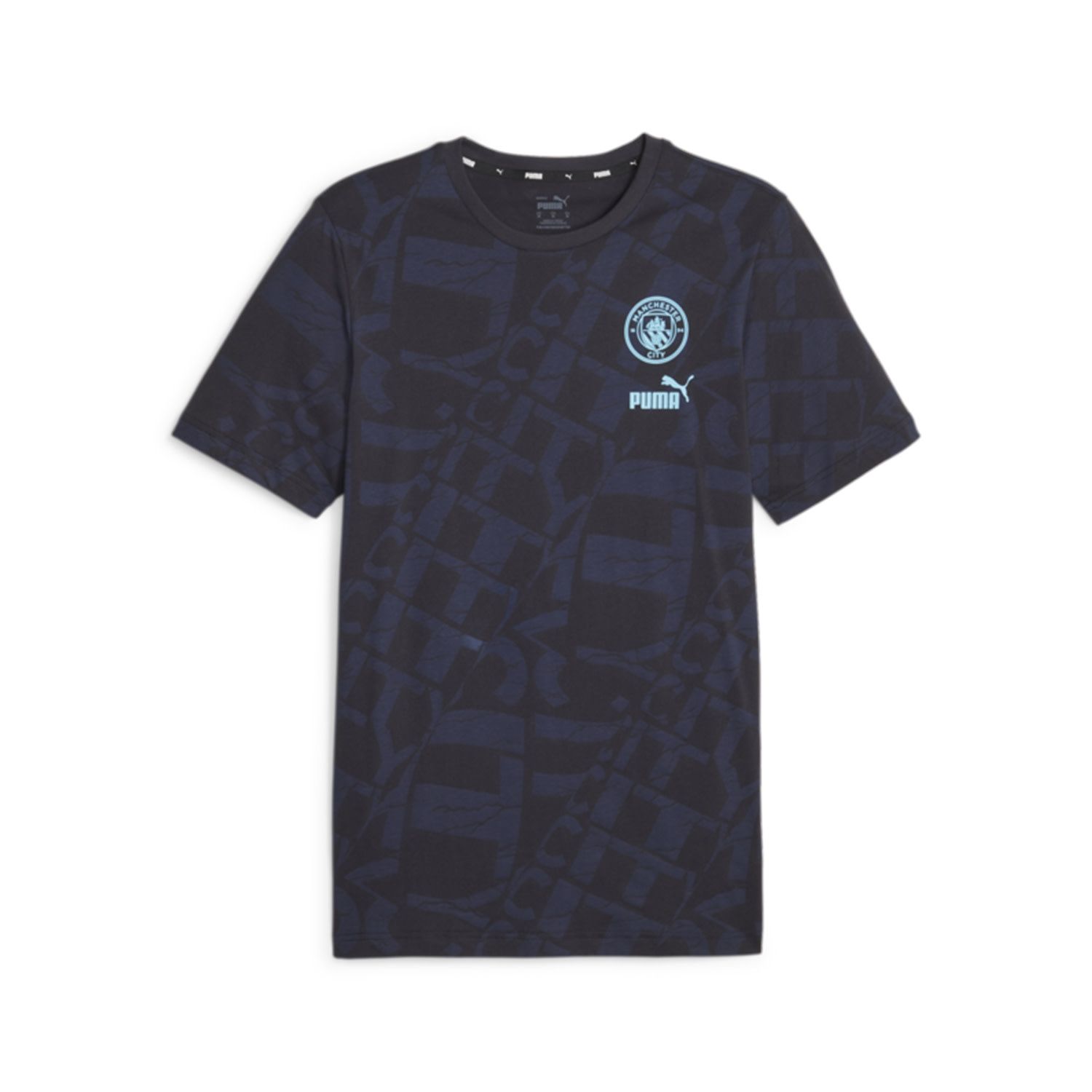 MANCHESTER CITY 23/24 FTBLCORE AOP TEE (NAVY)