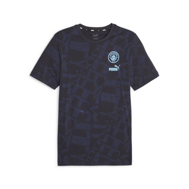 MANCHESTER CITY 23/24 FTBLCORE AOP TEE (NAVY) MANCHESTER CITY 23/24 FTBLCORE AOP TEE (NAVY)