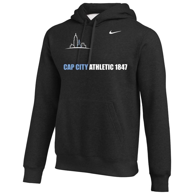 CLUB HOODIE (CAP CITY) (BLACK)