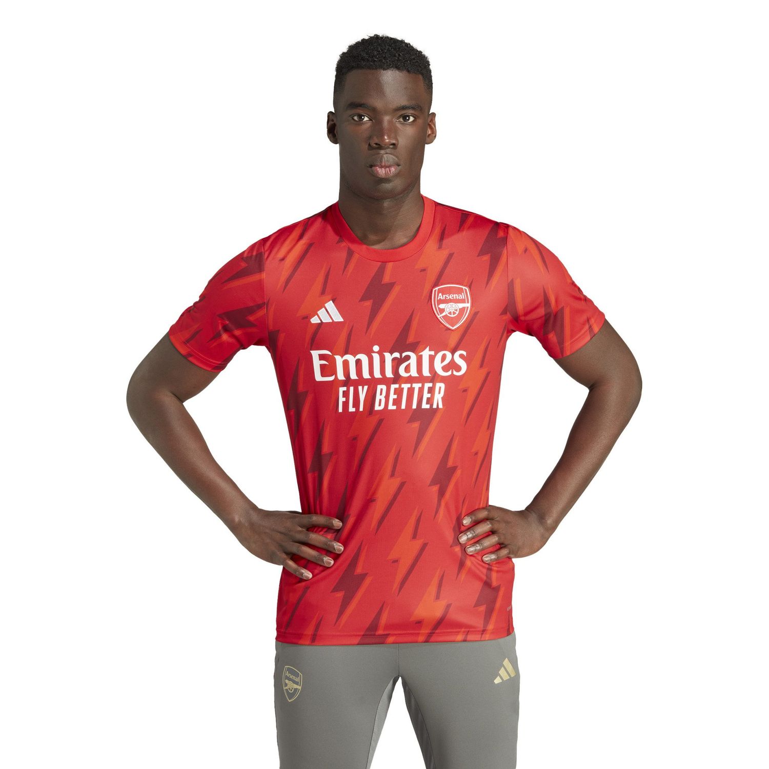 ARSENAL 23/24 PREMATCH JERSEY (RED)