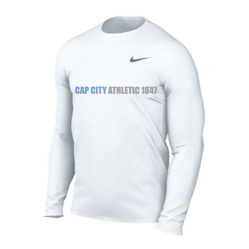 LEGEND L/S TEE YOUTH (CAP CITY) (WHITE)