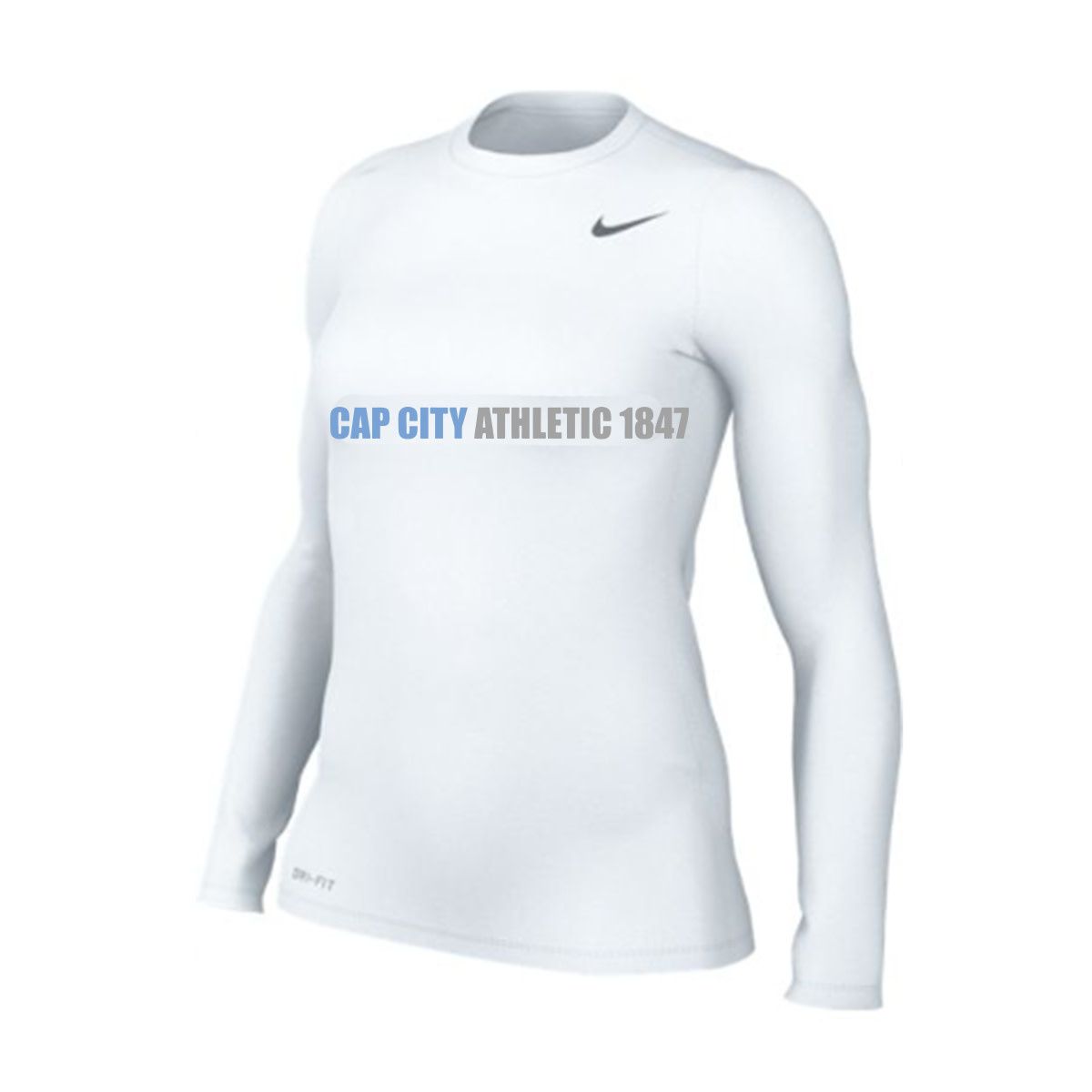 LEGEND L/S TEE WOMEN (CAP CITY) (WHITE)