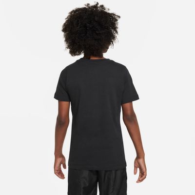 CHELSEA 23/24 CREST TEE YOUTH (BLACK/GOLD)