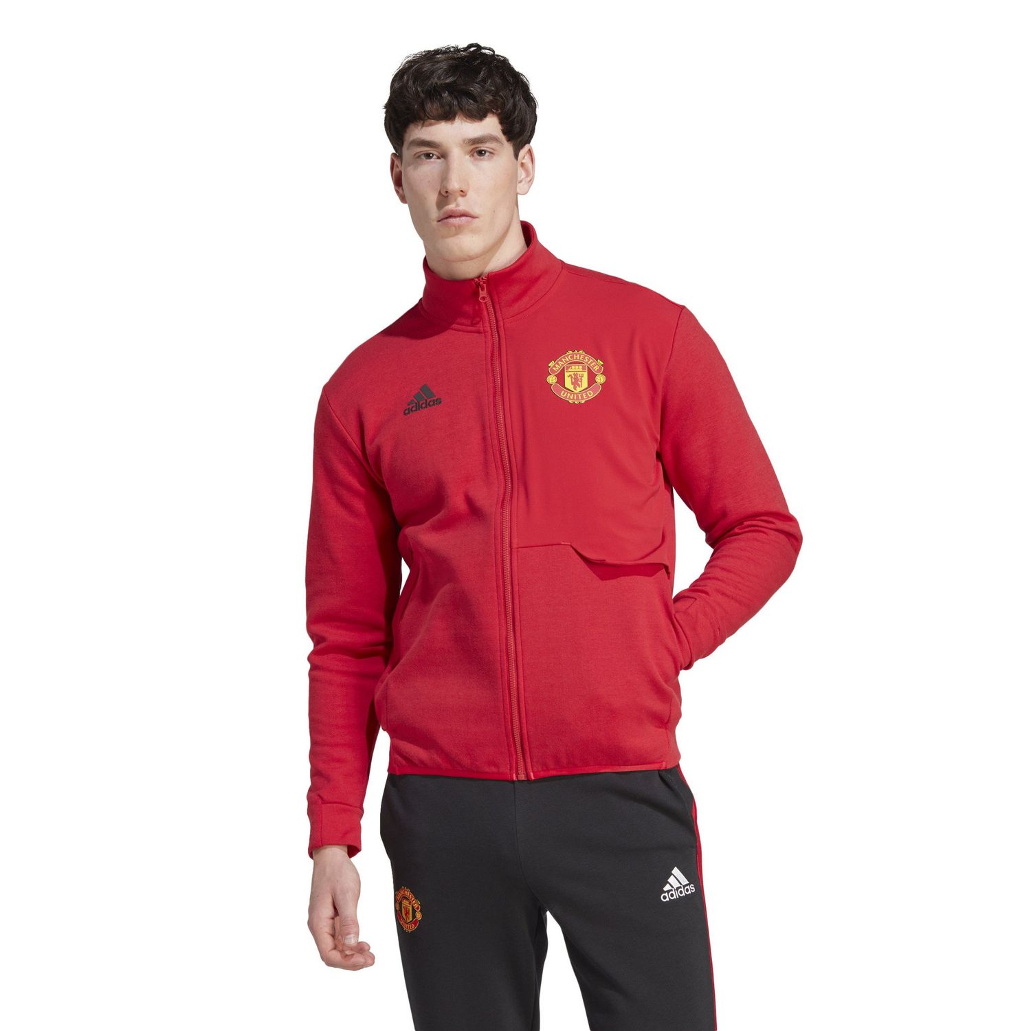 MANCHESTER UNITED 23/24 ANTHEM JACKET (RED)