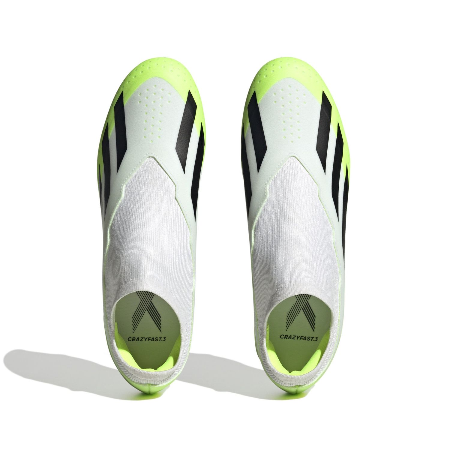 X CRAZYFAST.3 LL FG (WHITE/LIME)	