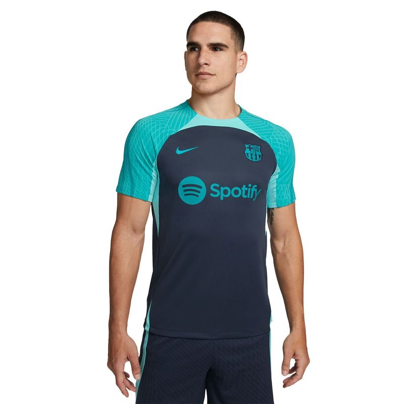 FC BARCELONA 23/24 STRIKE TRAINING JERSEY (NAVY/TEAL)