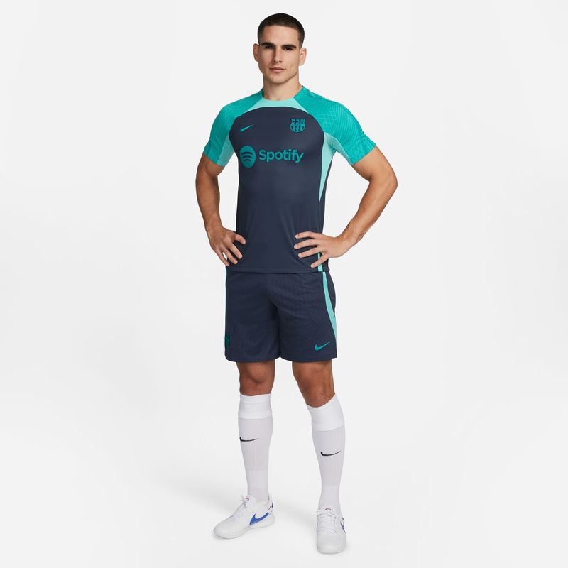 FC BARCELONA 23/24 STRIKE TRAINING JERSEY (NAVY/TEAL)