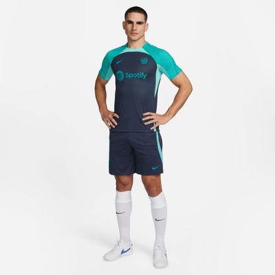 FC BARCELONA 23/24 STRIKE TRAINING JERSEY (NAVY/TEAL)