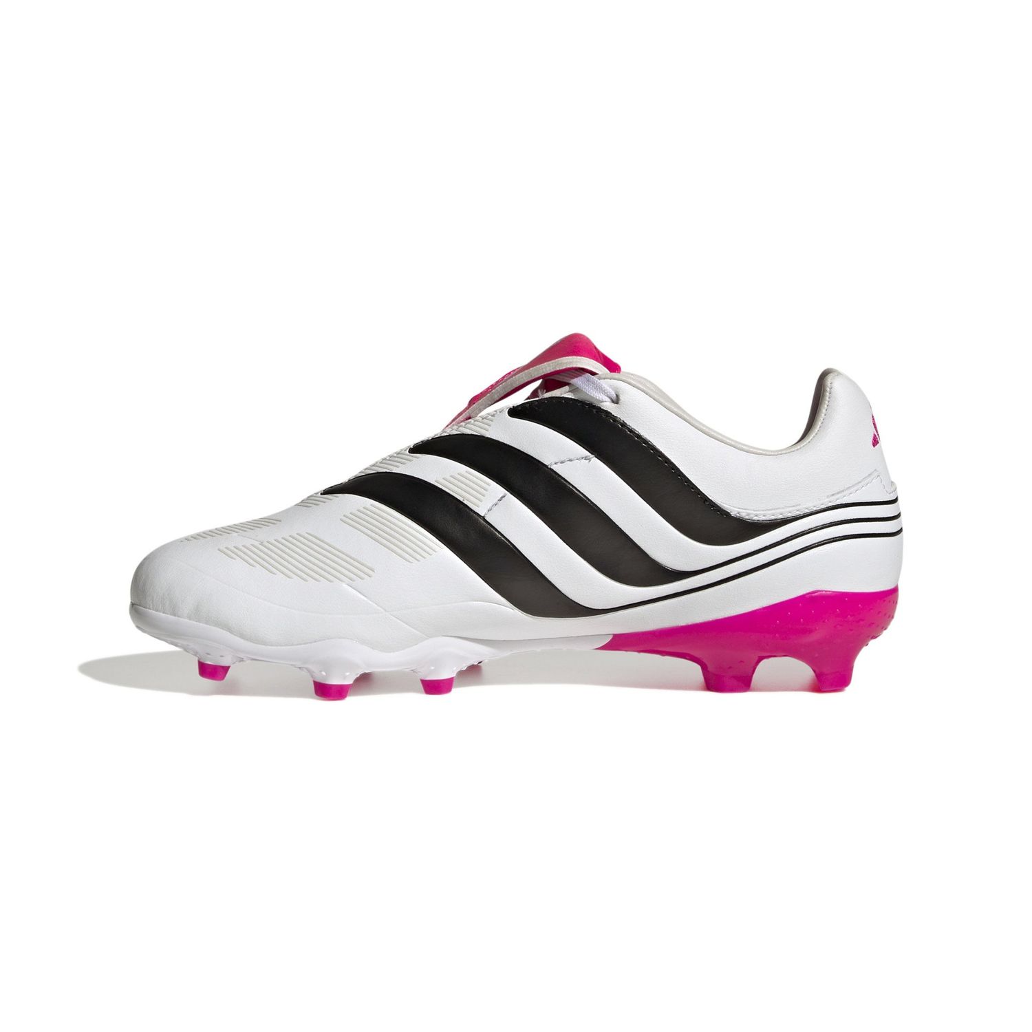 PREDATOR PRECISION.3 FG JR (WHITE/BLACK/PINK)