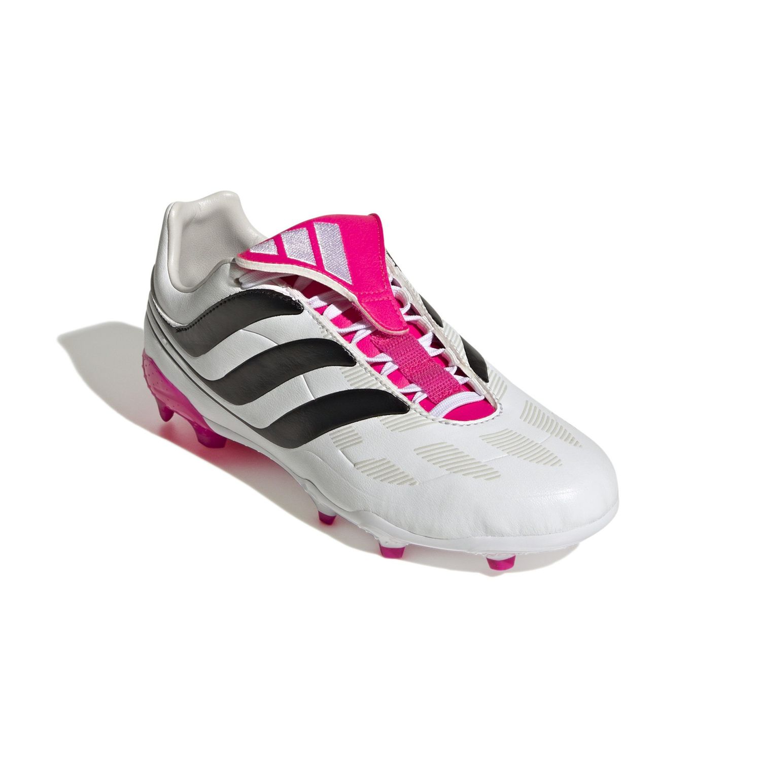 PREDATOR PRECISION.3 FG JR (WHITE/BLACK/PINK)