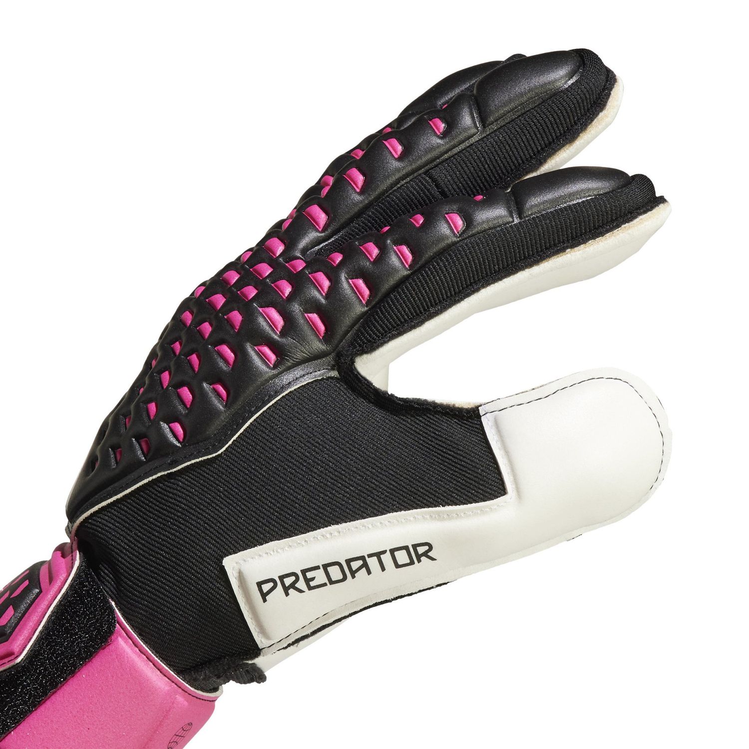 PREDATOR MATCH FINGERSAVE GLOVES (BLACK/PINK)