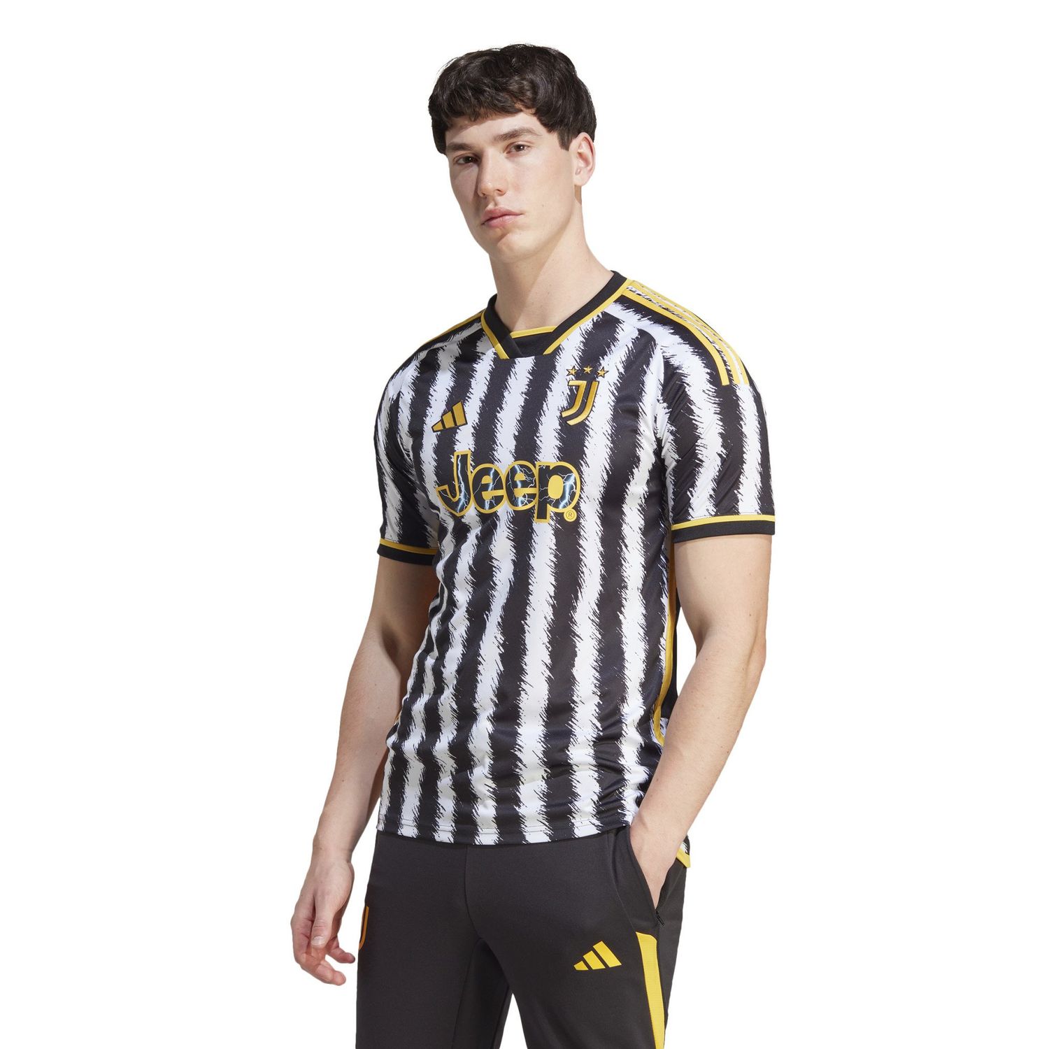 JUVENTUS 23/24 HOME JERSEY (BLACK/WHITE)