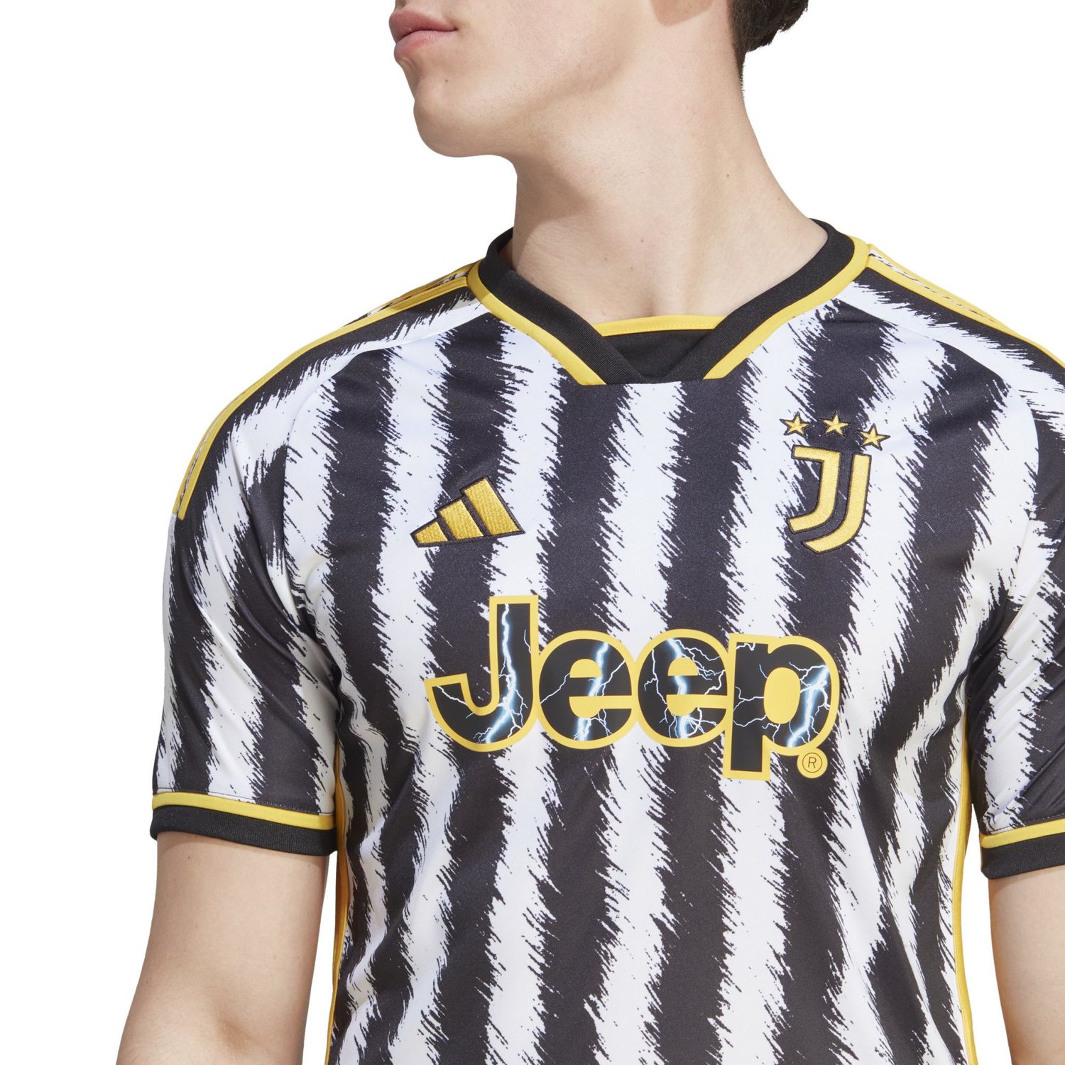 JUVENTUS 23/24 HOME JERSEY (BLACK/WHITE)