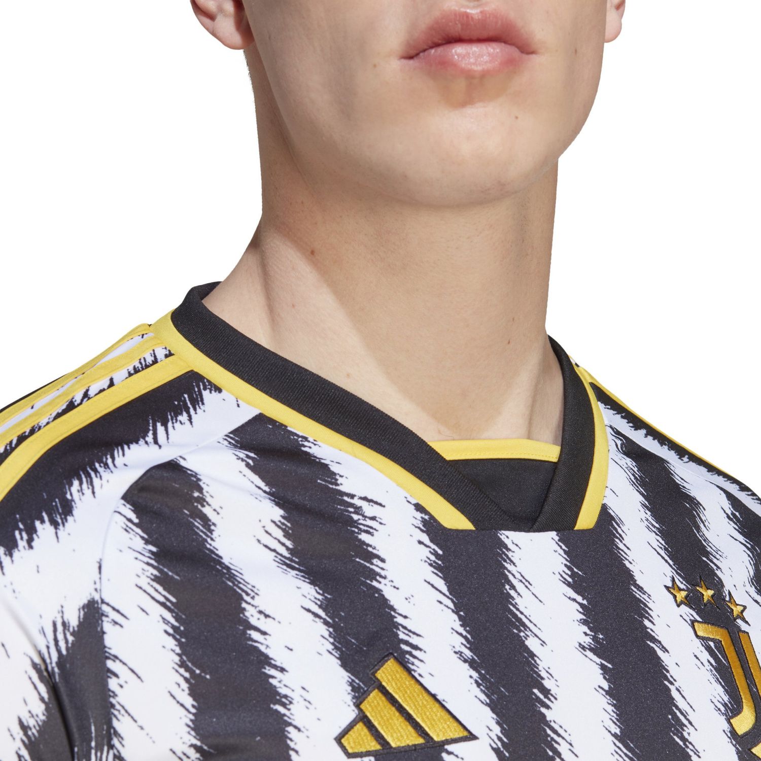 JUVENTUS 23/24 HOME JERSEY (BLACK/WHITE)
