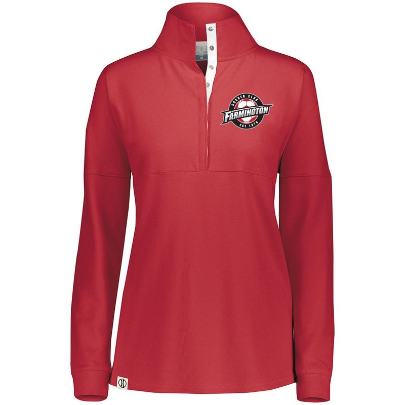SOPHOMORE PULLOVER WOMEN'S (FSC) (RED)